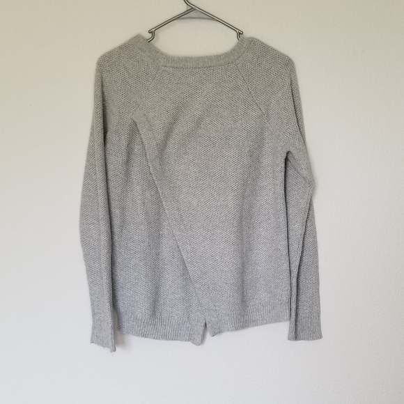 Madewell Province cross-over back pullover sweater Academia - Picture 5 of 7